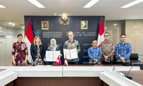 MoU Signing between Government of Indonesia and Government of Switzerland on Cooperation in Trade Promotion 