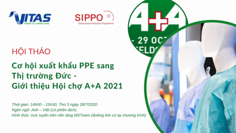 Cập nhật thị trường sau Covid 19 và kết nối nhà mua hàng Đức